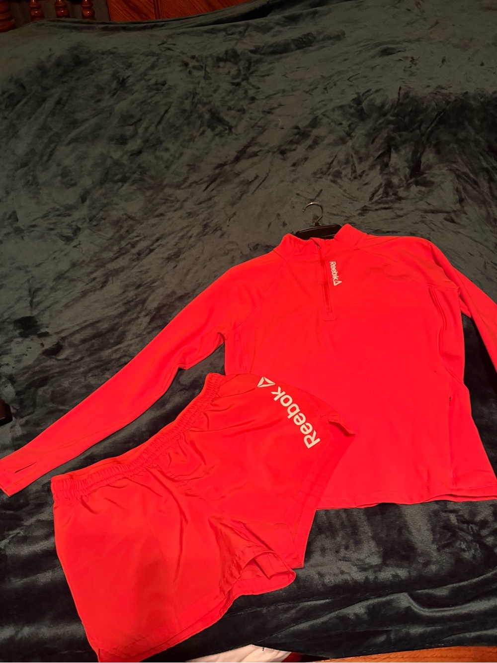 Reebok shorts and shirt
